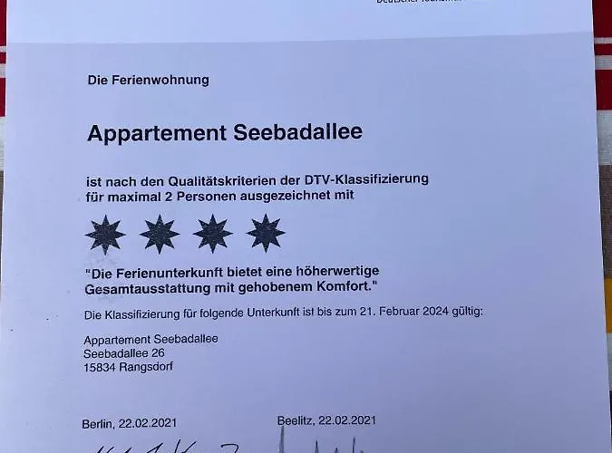 Seebadallee Mit Wallbox Fuer E-autos Apartment Rangsdorf